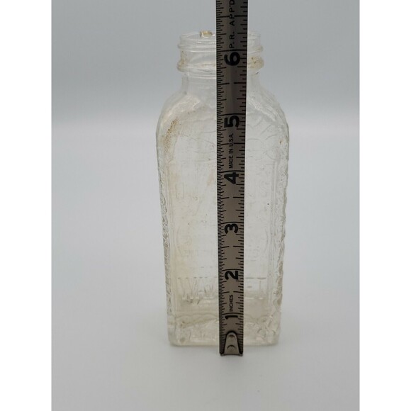 Dr. Ellis Special Quick-Dry Wave Set Embossed Comb Hair Care Vintage Bottle - Picture 7 of 12